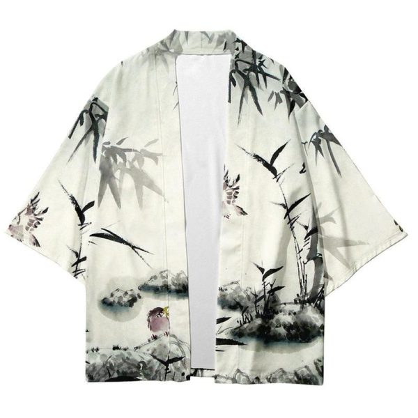 haori japonais plage homme