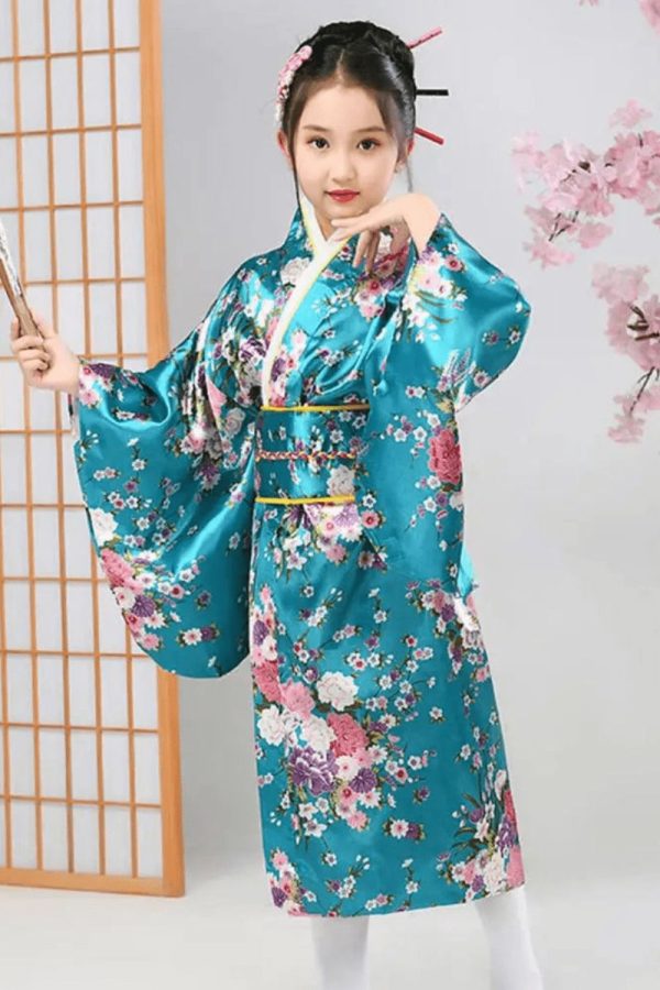 kimono fille en coton