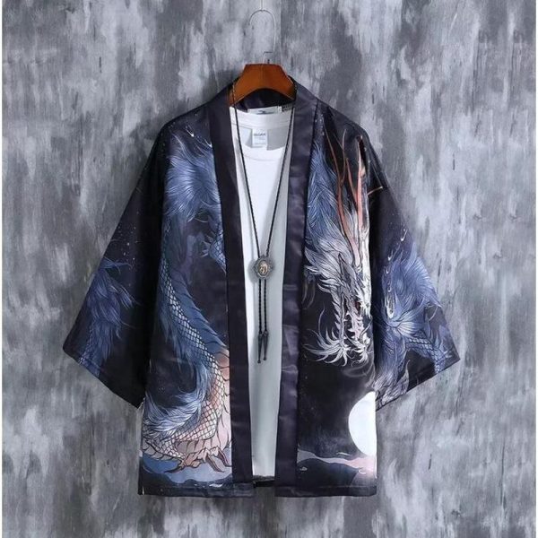 kimono homme dragon