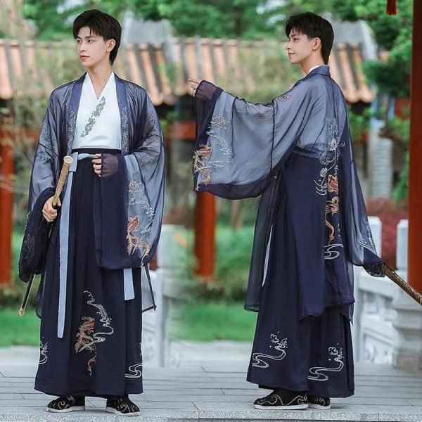 kimono homme long japonais