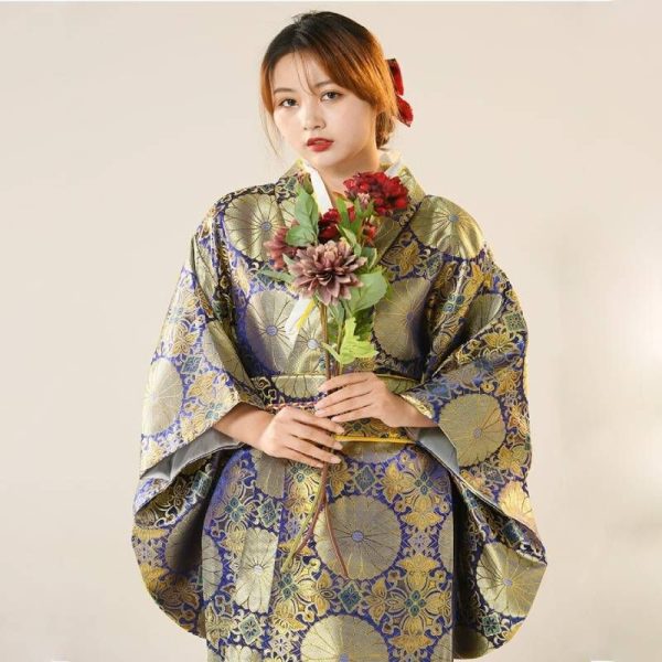 kimono japonais satin