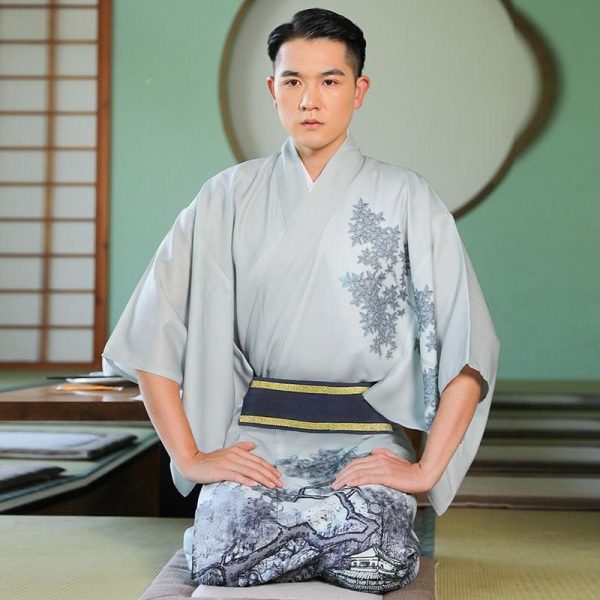 kimono japonais traditionnel vintage