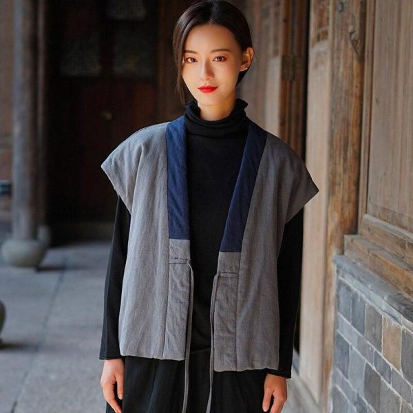 kimono manteau matelassé