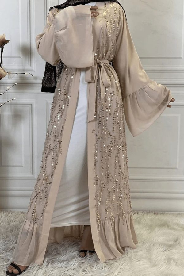 kimono strass élégant