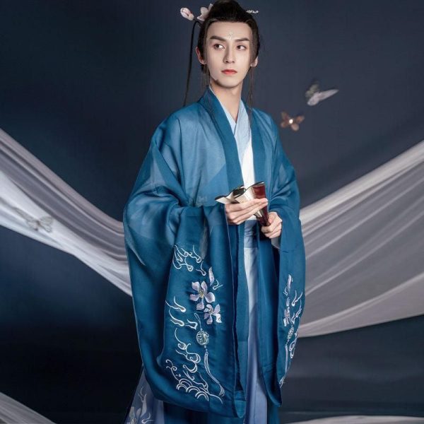 kimono traditionnel chinois homme