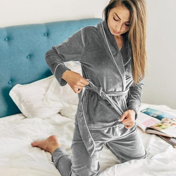 pyjama kimono d'hiver